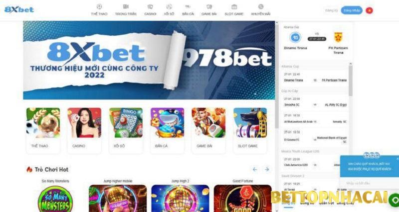 nhà cái 8xbet