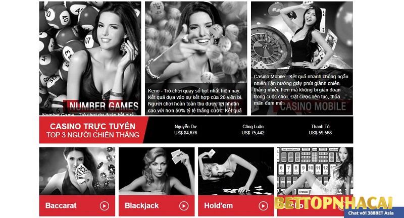 Casino online gồm những trò gì?