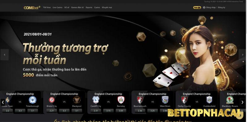 Có nên chơi cá cược tại nhà cái Comebet hay không?