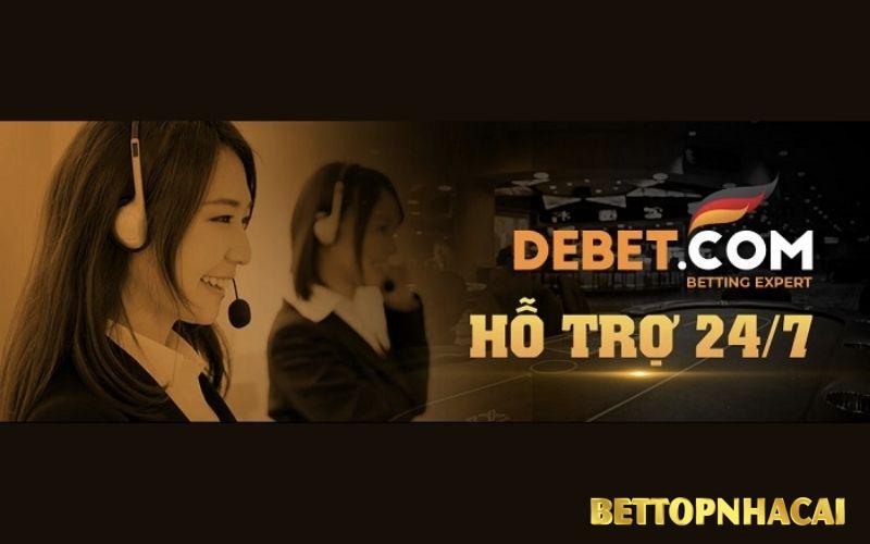 Liên hệ bộ phận CSKH nhà cái Debet như thế nào?