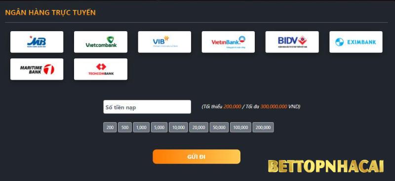 Cách để nạp tiền vào tài khoản cá cược nhà cái VnLoto?