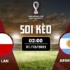 Nhận định đá bóng Ba Lan vs Argentina 01/12 – 02H – BẢNG C